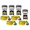 Stanley 16' x 1.5 in Ratchet Strap, 3300 lb, J Hook, DLB, 4PK S10074 - alternate 2
